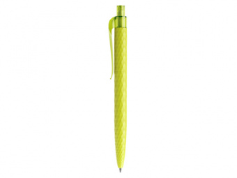 Ручка шариковая QS 01 PRT "софт-тач", зеленое яблоко