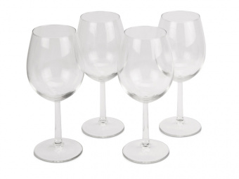 Набор бокалов для вина Vinissimo, 4 шт., 430мл (прозрачный)