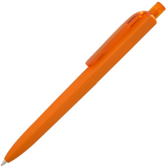 Ручка шариковая Prodir DS8 PRR-Т Soft Touch, оранжевая