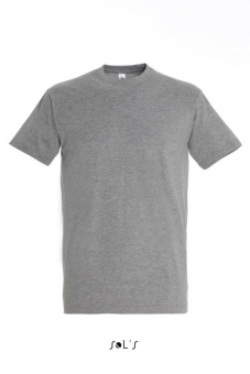 Фуфайка (футболка) IMPERIAL мужская,Серый меланж XL