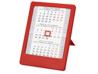 Календарь Офисный помощник (красный)