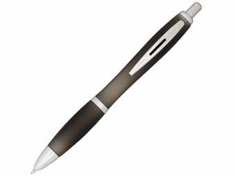 Ручка пластиковая шариковая Nash пералмутровая (черный)