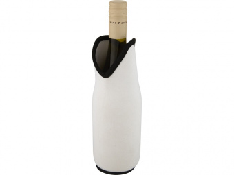 Чехол для бутылки Noun из переработанного неопрена (белый)