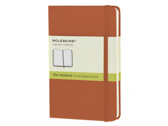 Записная книжка А6 (Pocket) Classic (нелинованный) (оранжевый)
