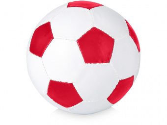 Футбольный мяч Curve (красный, белый)